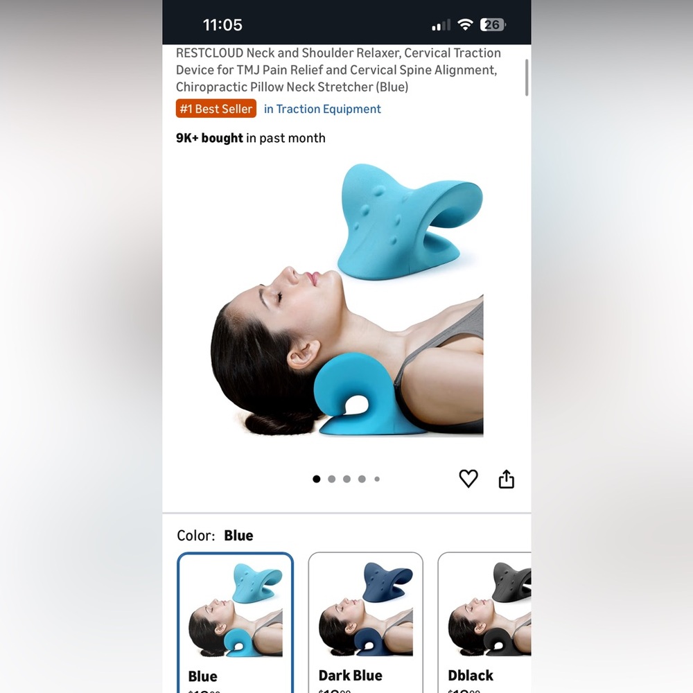 Blue Neck and Shoulder Relaxer